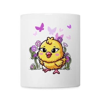 Küken Ostern Kind Kinder - Tasse - Weiß - Vorne