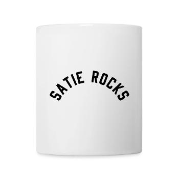 Erik Satie T-shirt drôle de dire - Mug blanc - blanc - Devant