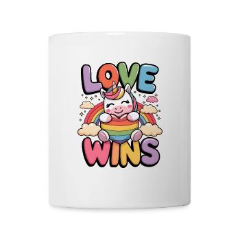 Love Wins - Mug - white - Front
