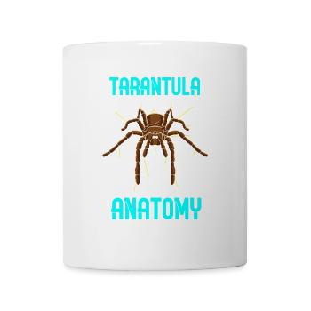 Anatomie de l’araignée tarante - Graphique drôle - Mug blanc - blanc - Devant