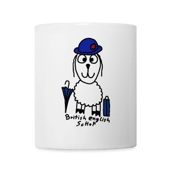 British English ScHoF - Tasse - Weiß - Vorne