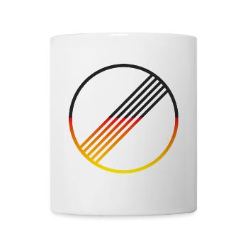 UNBEGRENZT DEUTSCHLAND by Unbegrenzt Apparel - Tasse - Weiß - Vorne