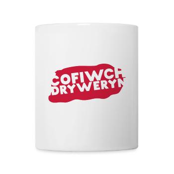 Cofiwch Dryweryn - Tasse - Weiß - Vorne