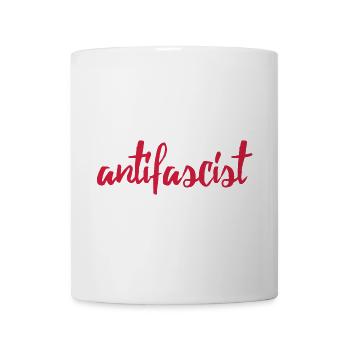 Always Antifascist - Tasse - Weiß - Vorne
