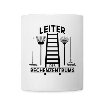 LEITER DES RECHENZENTRUMS - Tasse - Weiß - Vorne
