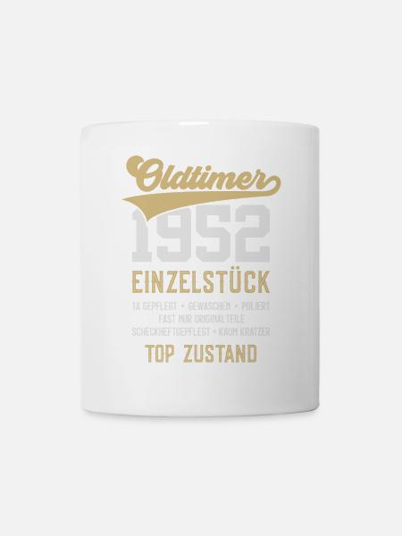 74. GEBURTSTAG OLDTIMER 1952 - Tasse - Weiß