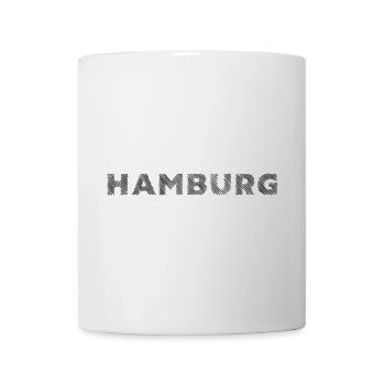 Hamburg German City Hatching lettering - Mug - white - Front