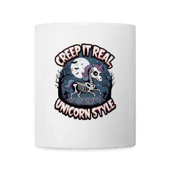 Creep It Real Unicorn Style - Mug - white - Front