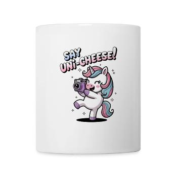 Say Uni-Cheese! - Mug - white - Front