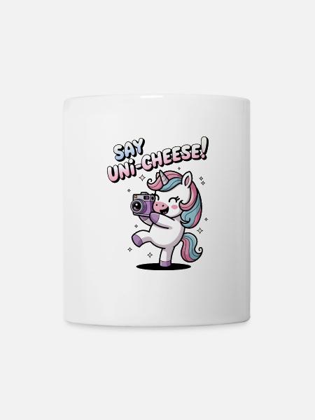 Sagen Sie Uni-Cheese! - Tasse - Weiß