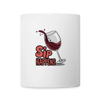 Sip Happens - Mug - white - Front