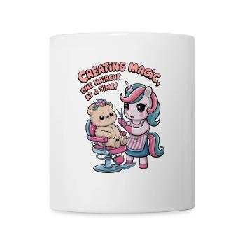 Creating Magic, One Haircut At A Time! - Mug - white - Front