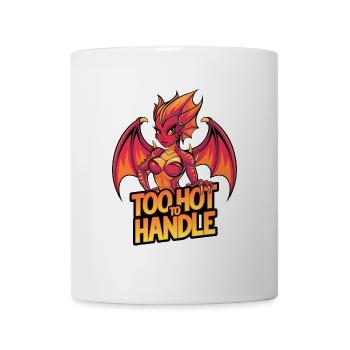 Too Hot To Handle - Mug - white - Front