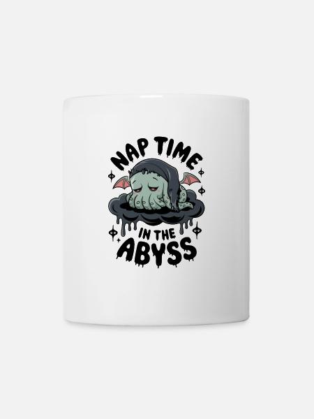 L’heure de la sieste dans l’abîme - Mug blanc - blanc