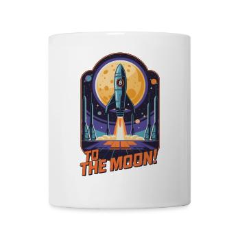 To The Moon - Mug - white - Front