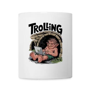 Trolling - Mug - white - Front