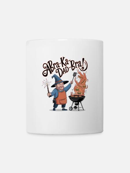 AbraKa-Papa-BH! - Tasse - Weiß