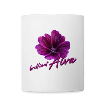 Alva Geburtstag Alva - Tasse - Weiß - Vorne