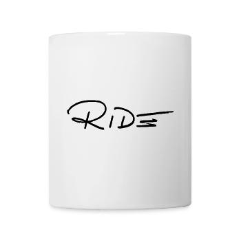 CHEVAUCHER - Mug blanc - blanc - Devant
