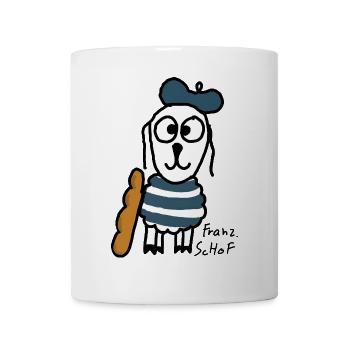 Französisch ScHoF - Tasse - Weiß - Vorne