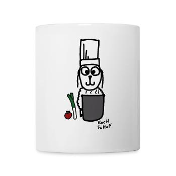 Koch ScHoF - Tasse - Weiß - Vorne
