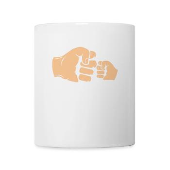 Fist check - Tasse - Weiß - Vorne