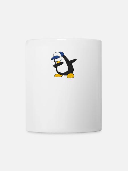 Penguin Dabbing Dab Pinguin - Tasse - Weiß