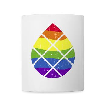 Augsburg Zirbelnuss LGBT LGBTQPlus - Tasse - Weiß - Vorne