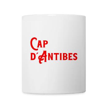 Cap d`Antibes, France - Tasse - Weiß - Vorne