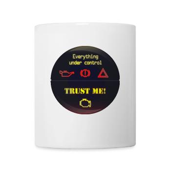 Under Control Trust Me - Tasse - Weiß - Vorne