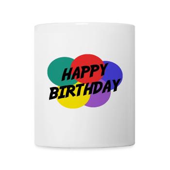 ALLES GUTE ZUM GEBURTSTAG. ALLES GUTE ZUM GEBURTSTAG. JAHRESTAG. - Tasse - Weiß - Vorne