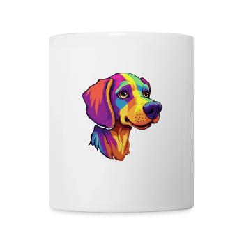 Alano Español Hunderasse Cartoon Kawaii Illustratio - Tasse - Weiß - Vorne
