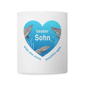 bester Sohn - Tasse - Weiß - Vorne