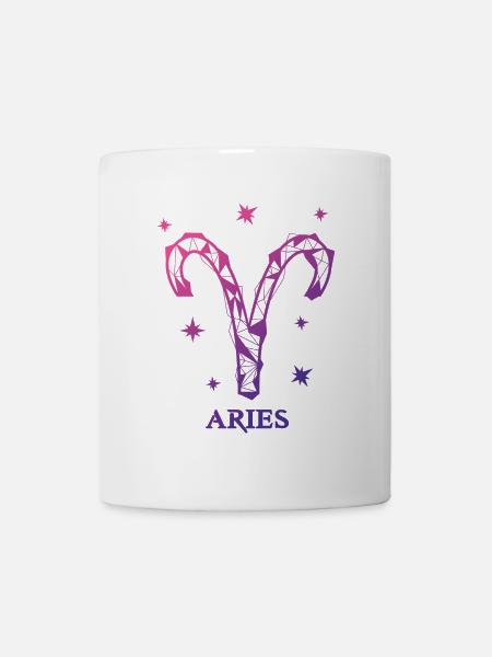 Widder Sternzeichen - Tasse - Weiß