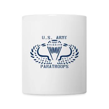 AVM Airborne Wing USA WWII v2024mnd09 USflagBlau - Tasse - Weiß - Vorne