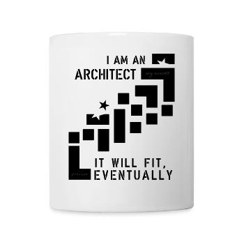 Architect - Tasse - Weiß - Vorne