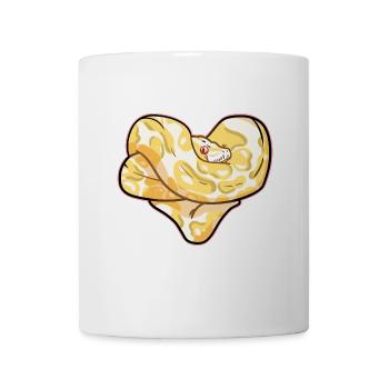 Neugierige Python Dschungelbewohner - Tasse - Weiß - Vorne