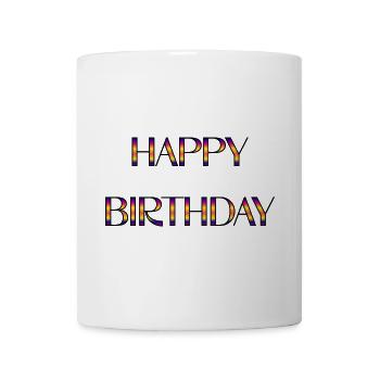 ALLES GUTE ZUM GEBURTSTAG. ALLES GUTE ZUM GEBURTSTAG. JAHRESTAG. - Tasse - Weiß - Vorne