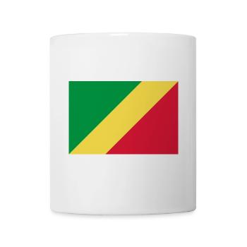 Demokratische Republik Kongo - Tasse - Weiß - Vorne