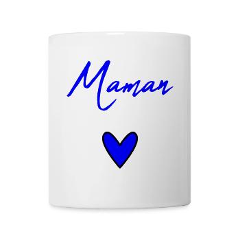 MUTTERTAG. SCHÖNEN MUTTERTAG. MAMA - Tasse - Weiß - Vorne