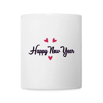 HAPPY NEW YEAR. NEW YEAR'S EVE. BEST WISHES - Mug - white - Front