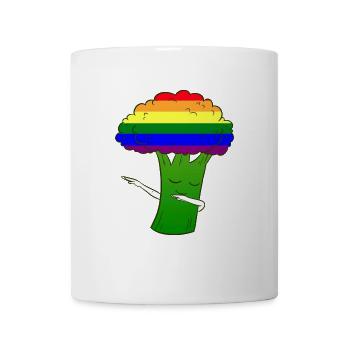 LGBT Broccoli - Tasse - Weiß - Vorne