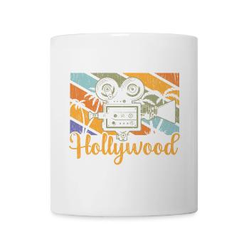 Hollywood Camera Vintage - Tasse - Weiß - Vorne