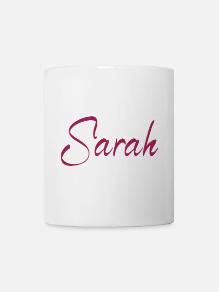 Sarah - Tasse - Weiß