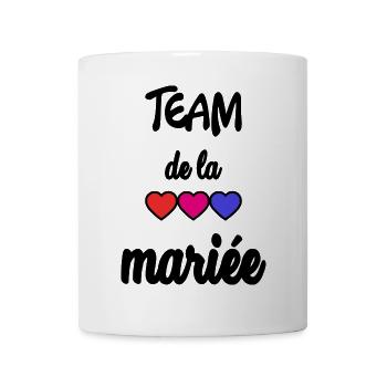 TEAM BRIDAL - Tasse - Weiß - Vorne