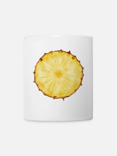 Ananas - Tasse - Weiß