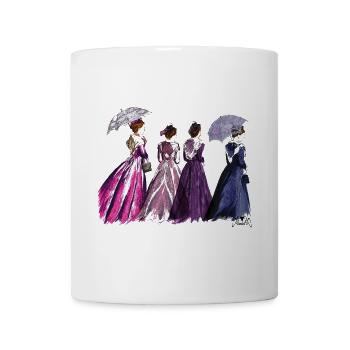 Arlesischer Regenschirm - Tasse - Weiß - Vorne