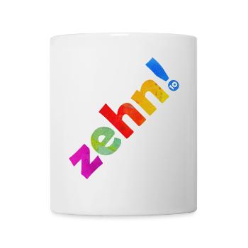ZEHN 10 JAHRE 10. GEBURTSTAG - Tasse - Weiß - Vorne
