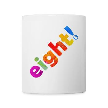 ACHT 8 JAHRE 8. GEBURTSTAG - Tasse - Weiß - Vorne