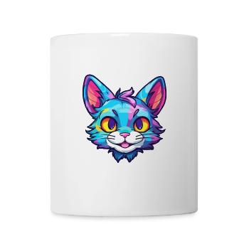 Pixie Bob Katze Rasse Aquarell Cartoon Kawaii Haustier - Tasse - Weiß - Vorne